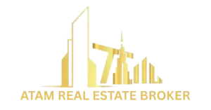 ATAM REAL ESTATE BROKER logo